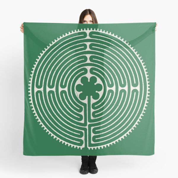 Aperçu de l'œuvre Symbole de la géométrie sacrée - Labyrinthe de Chartres 4 créée et vendue par EDDArt.