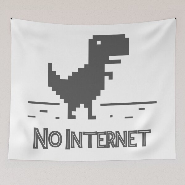 Item preview, Jurassic Park Parody - No Internet designed and sold by RVDE.
