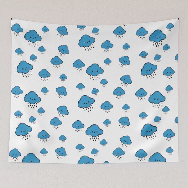 Item preview, All Over Kawaii Cloud Pattern designed and sold by SerpentSkyArts.