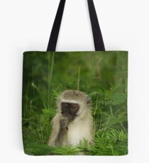 Vervet Monkey Tote Bag