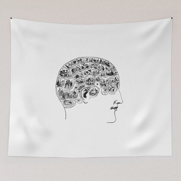 Item preview, Phrenology Head designed and sold by isstgeschichte.