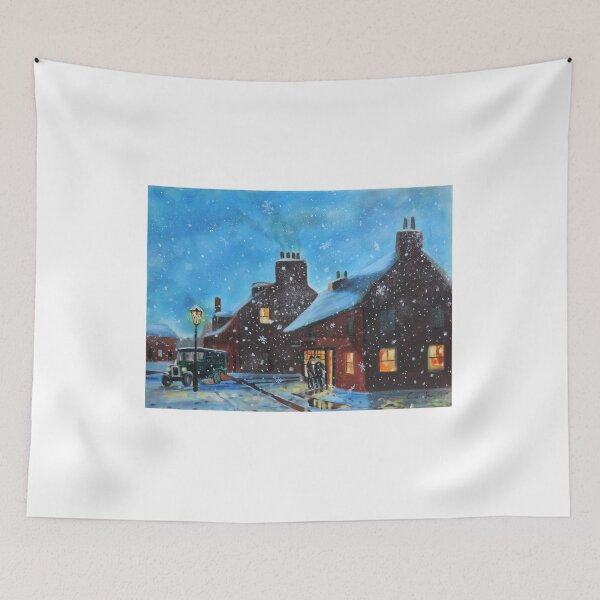 Item preview, "The old pub" winter painting designed and sold by GORDON BRUCE ART.