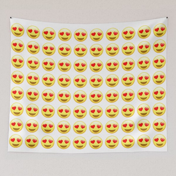 Item preview, MOTIF EMOJI HEARTS designed and sold by LeGrizou.
