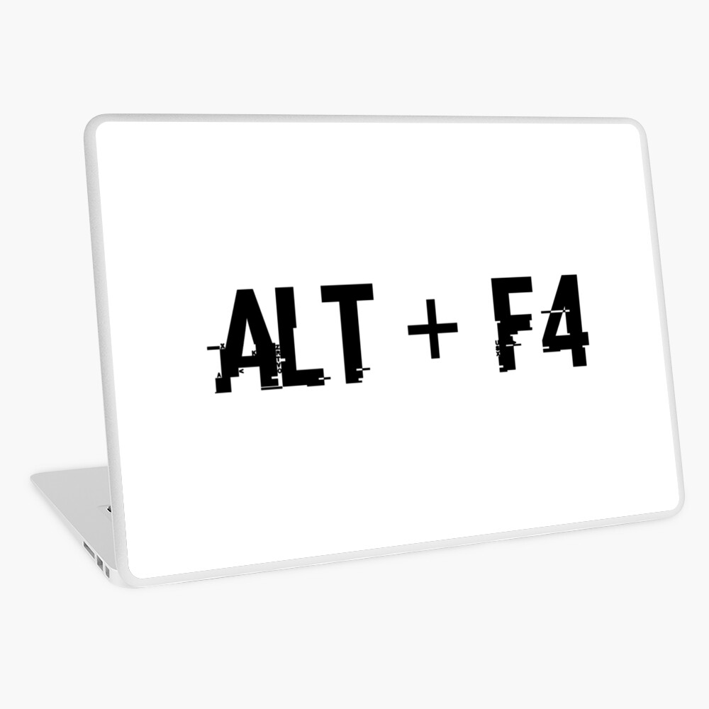 Alt F4 Ipad Case Skin By ronisback Redbubble