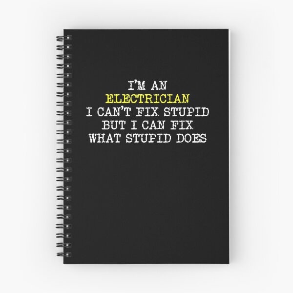 Item preview, Electrician saying stupidity repair designed and sold by 4tomic.