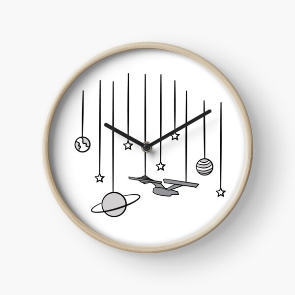 Star Trek USS Enterprise Clock