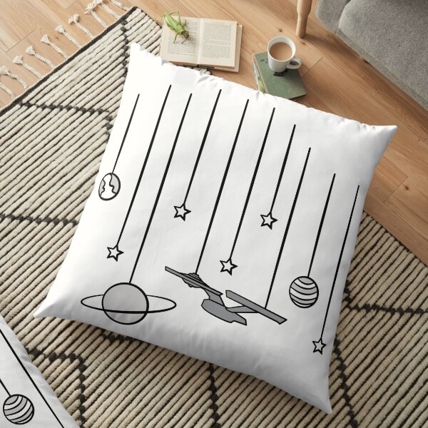Star Trek USS Enterprise Floor Pillow