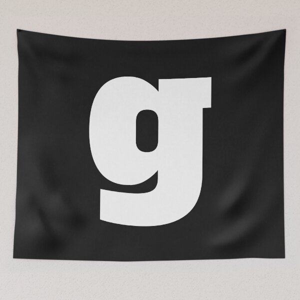 Item preview, Alphabet G (lowercase letter g), Letter G designed and sold by marosharaf.
