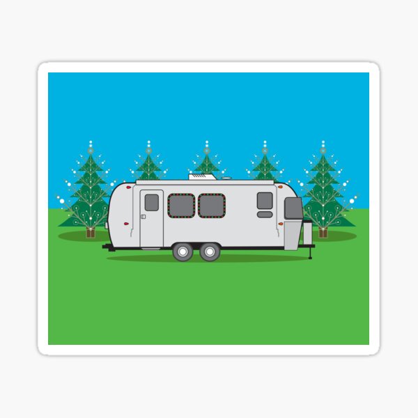 O Airstream Tree! Sticker