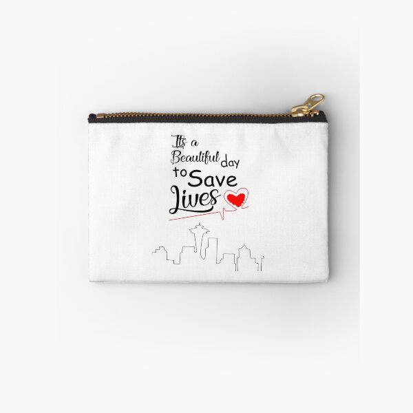 Item preview, It's a Beautiful Day to Save Lives Quote of Grey's designed and sold by tessBuzz.