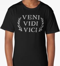 Veni Vidi Vici Caesar Victory Long T-Shirt