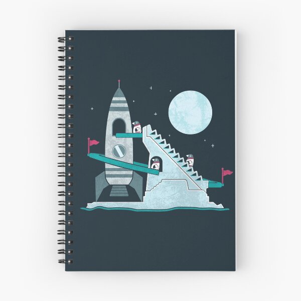 Item preview, Penguin Space Race designed and sold by HandsOffMyDinosaur.