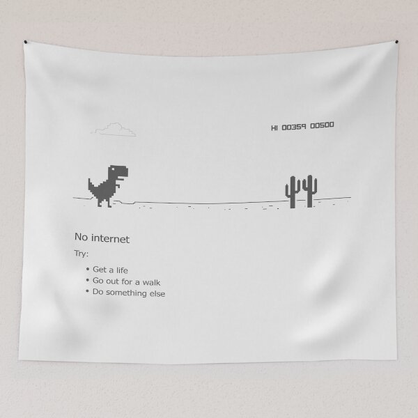 Item preview, Error dino - no internet connection designed and sold by AuraRinoa.