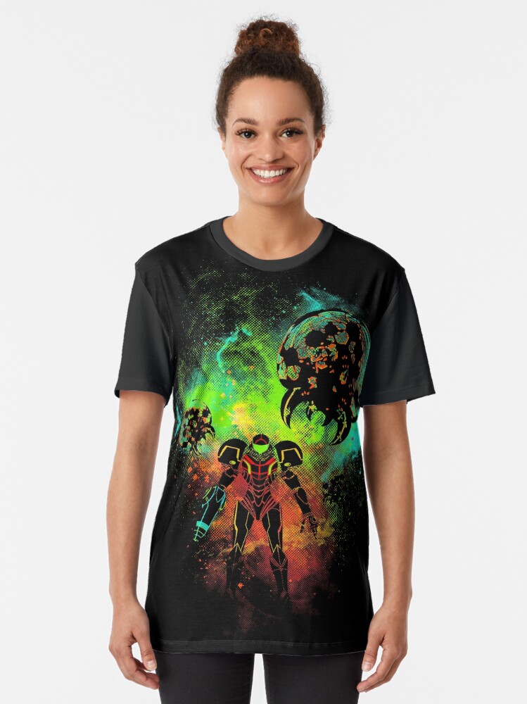 Thumbnail 2 von 5, Grafik T-Shirt, Kopfgeldjäger des Weltraums designt und verkauft von DonnieArts.