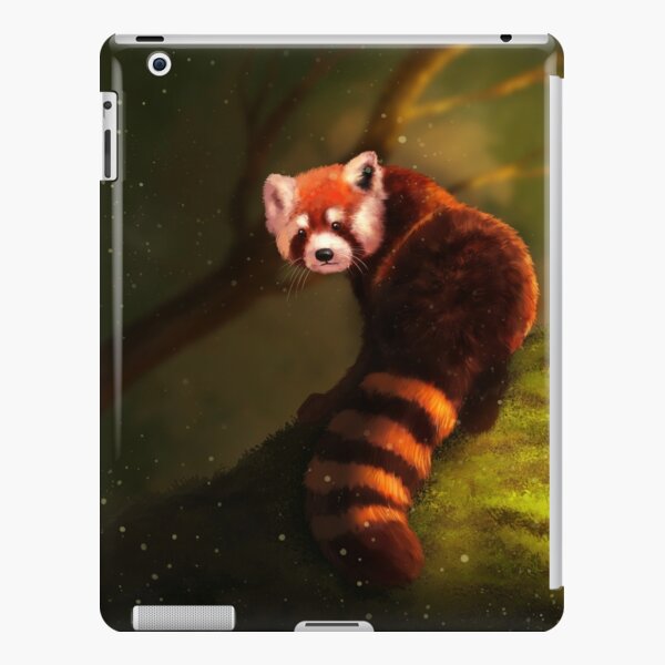 Illustration of Red Panda. Digital painting iPad Snap Case