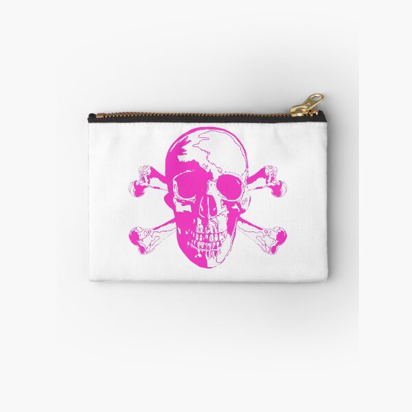 Item preview, Skull and cross bones Pink and White designed and sold by EvilLeftHand.