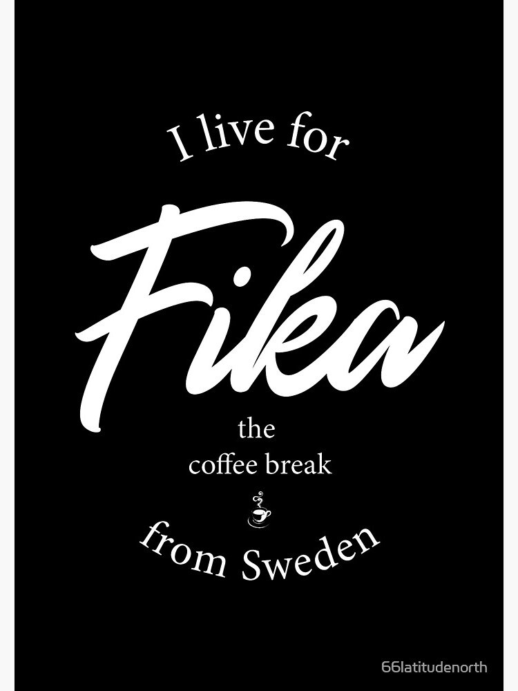 swedish coffee break fika