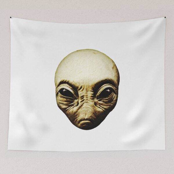 Item preview, Alien Head Graphic Art Design We Are Not Alone designed and sold by VIDDAtees.