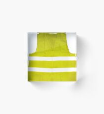 Bloque acrílico Gilet Jaune - Chaquetas de chaleco amarillo - Gilets Jaunes