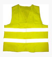 Lámina fotográfica Gilet Jaune - Chaquetas de chaleco amarillo - Gilets Jaunes