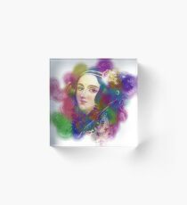 Ada Lovelace - Computing Algorithm Pioneer Acrylic Block