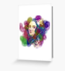 Ada Lovelace - Computing Algorithm Pioneer Greeting Card
