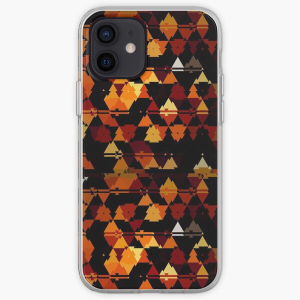 Abstract geometric pattern iPhone Soft Case