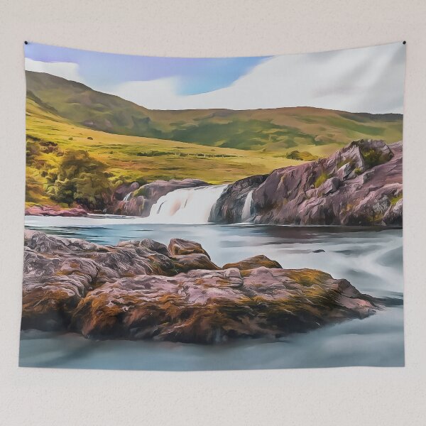 Item preview, Ashleigh Falls, Ireland. (Painting.) designed and sold by cmphotographs.