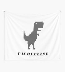 I'm offline Wall Tapestry