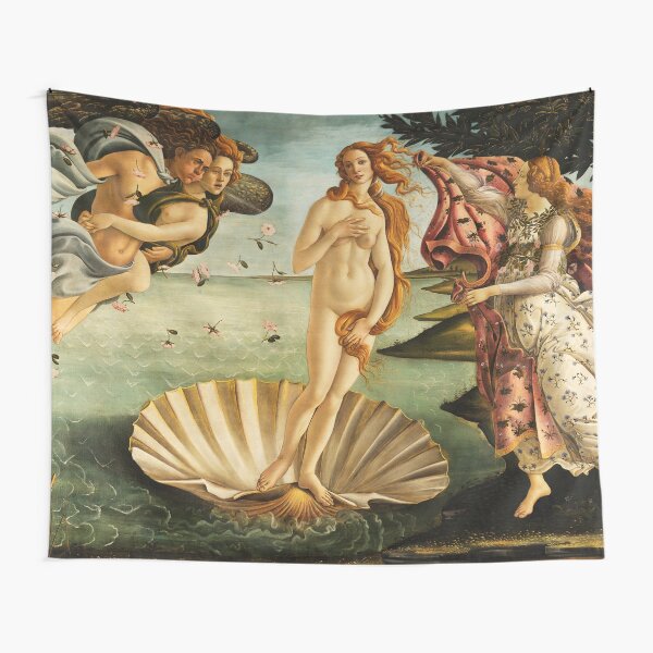 The Birth of Venus by Botticelli Tapestry