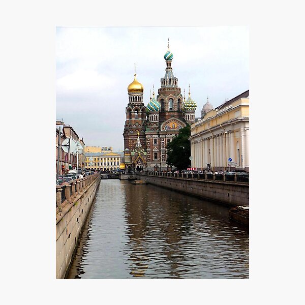 Aperçu de l'œuvre Le canal de St Petersbourg créée et vendue par Braedene.