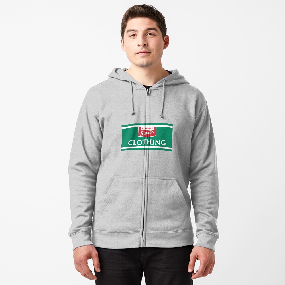 "Safeway Savers Clothing" Zipped Hoodie by DesignByMH Redbubble