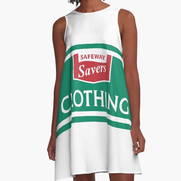 "Safeway Savers Clothing" ALine Dress for Sale by DesignByMH Redbubble