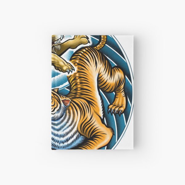 Lion and Tiger Hardcover Journal