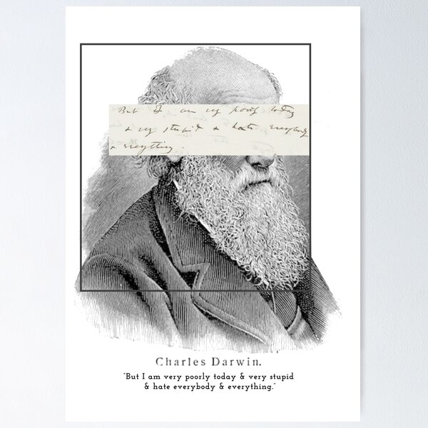 Item preview, Charles Darwin Feeling stupid designed and sold by Dxnnyl.