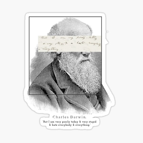 Item preview, Charles Darwin Feeling stupid designed and sold by Dxnnyl.