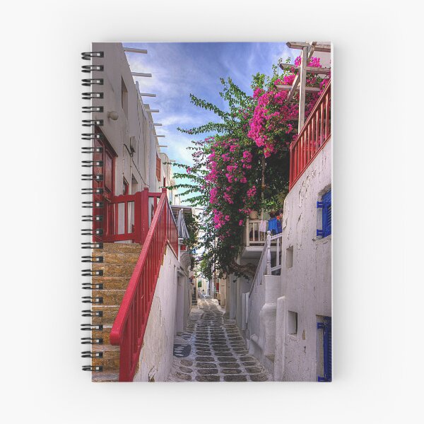 Item preview, Flowers in a Mykonos Lane designed and sold by tomg.