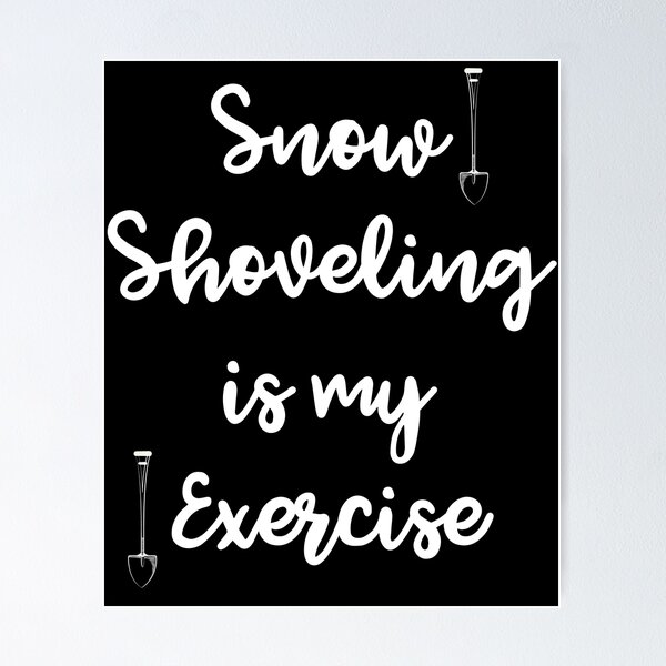 Item preview, Snow Shoveling in Xmas designed and sold by Mary-Mas.