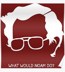 Noam Chomsky Poster
