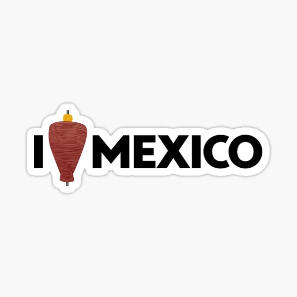 I Love Mexico - Pastor Sticker