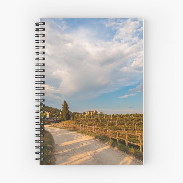 Item preview, Sunset in the vineyards of Rosazzo after the storm designed and sold by zakaz86.