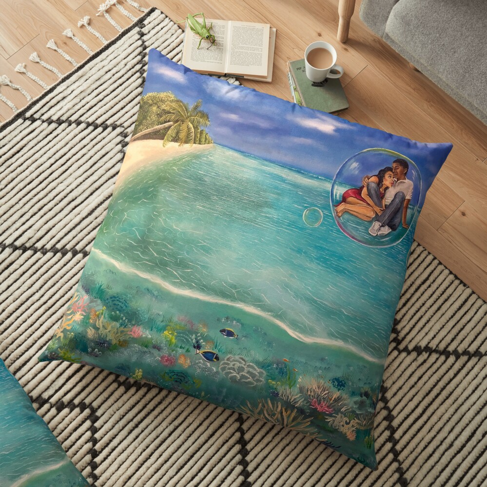 Runaway Floor Pillow