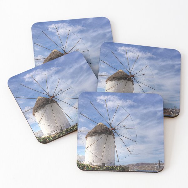 Item preview, Thatched Windmill on Mykonos designed and sold by tomg.