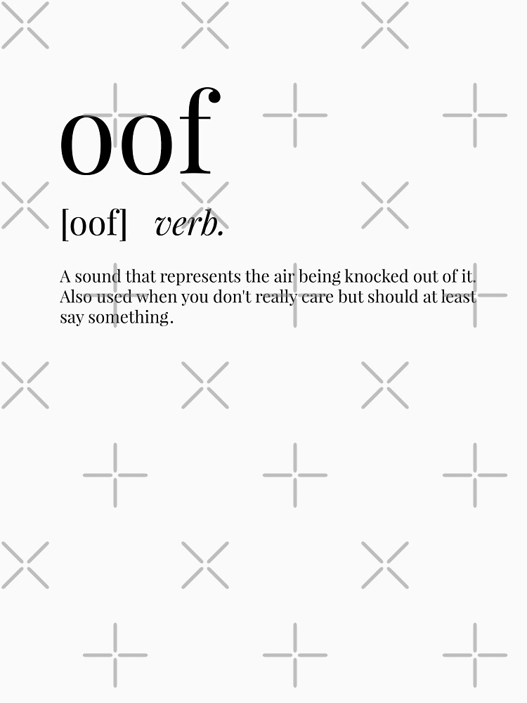 what does oof mean?