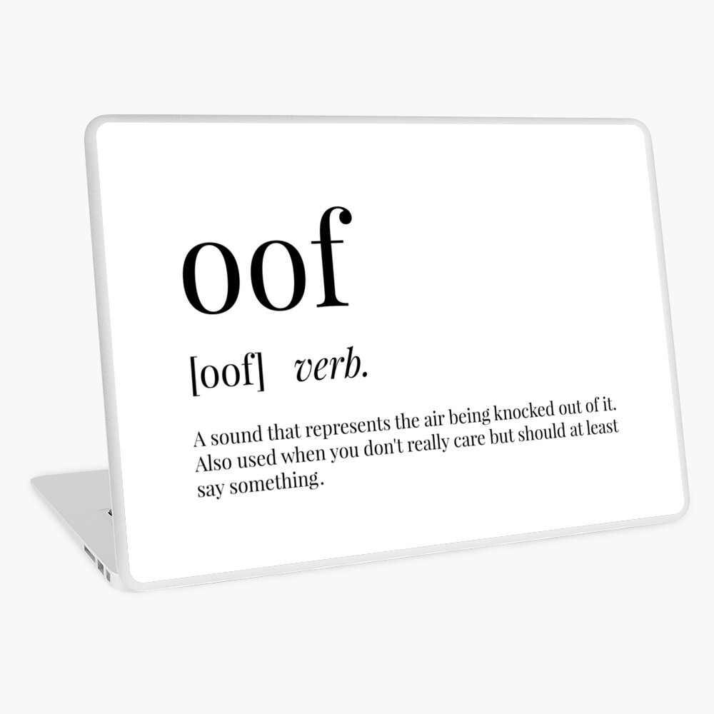 the meaning of oof - Drawception