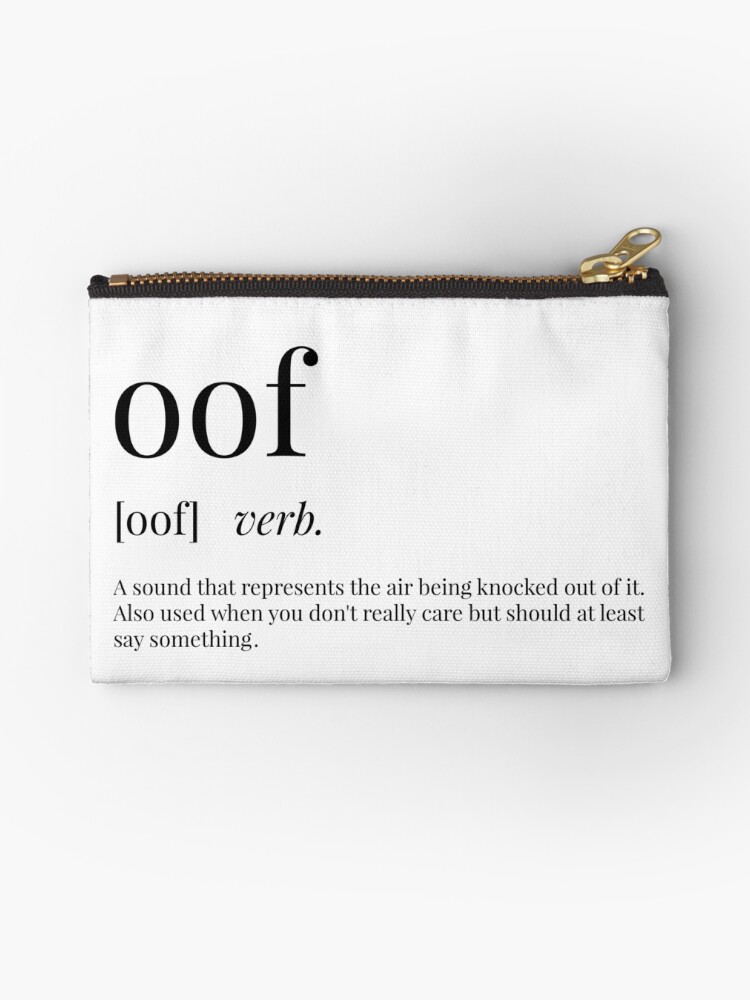 Oof - What does oof mean?