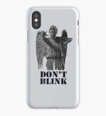 Dont Blink iPhone Case/Skin