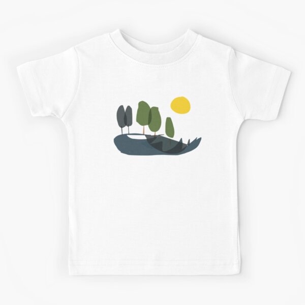Ilustración paisaje | Toscana Camiseta para niños