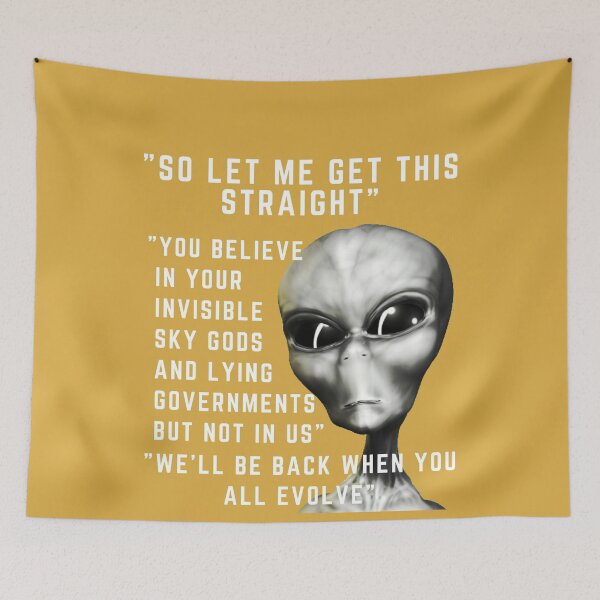 Item preview, Alien Grey Quote So Let Me Get This Straight  designed and sold by VIDDAtees.