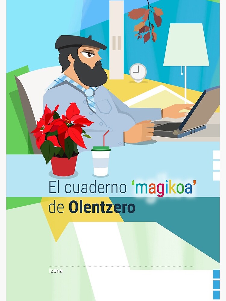 El cuaderno 'magikoa' del Olentzero de robert-tv